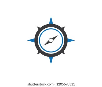 Compass Logo Template vector icon illustration design