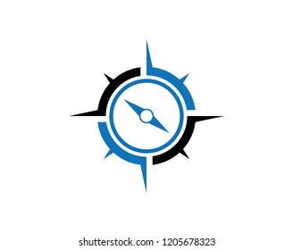 Compass Logo Template vector icon illustration design