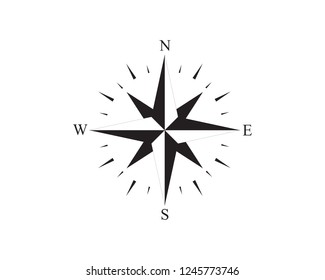 Compass Logo Template vector icon illustration design