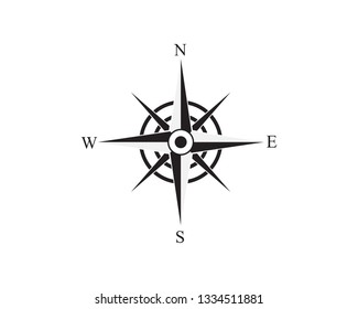 Compass Logo Template vector icon illustration design