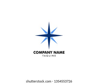 Compass Logo Template vector icon illustration design