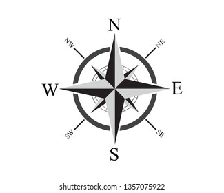 Compass Logo Template vector icon illustration design