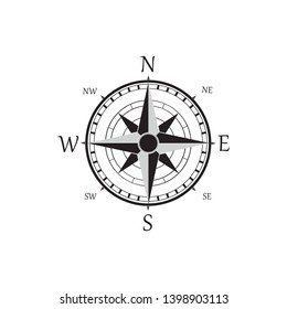 Compass Logo Template vector icon illustration design