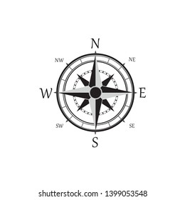 Compass Logo Template vector icon illustration design