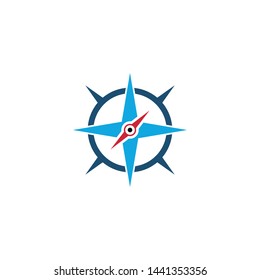Compass Logo Template vector icon illustration design