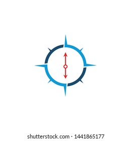 Compass Logo Template vector icon illustration design