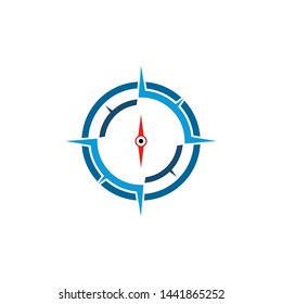 Compass Logo Template vector icon illustration design