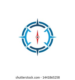 Compass Logo Template vector icon illustration design