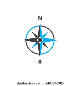 Compass Logo Template vector icon illustration design