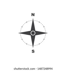 Compass Logo Template vector icon illustration design