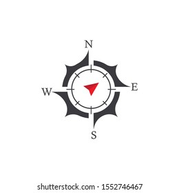 Compass Logo Template vector icon illustration design