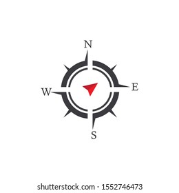 Compass Logo Template vector icon illustration design