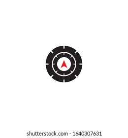 Compass logo template vector icon design