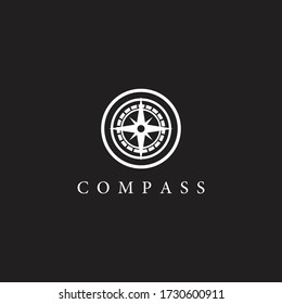 Compass logo template vector icon design