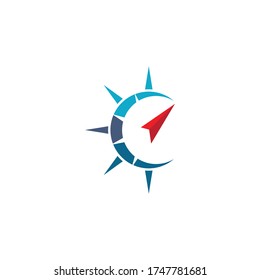 Compass Logo Template vector icon illustration design