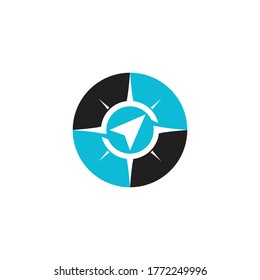 Compass Logo Template vector icon illustration design