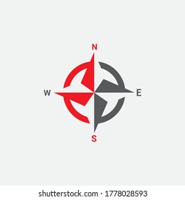 Compass Logo Template vector icon illustration design