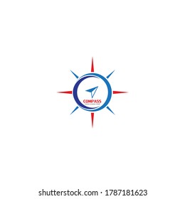 Compass Logo Template vector icon illustration design