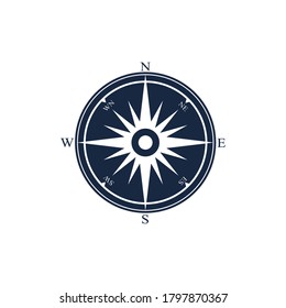 Compass Logo Template vector icon illustration design - Shutterstock ID 1797870367