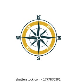 Compass Logo Template vector icon illustration design