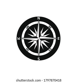 Compass Logo Template vector icon illustration design