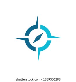 Compass Logo Template vector icon illustration design