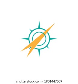 Compass Logo Template vector icon illustration design