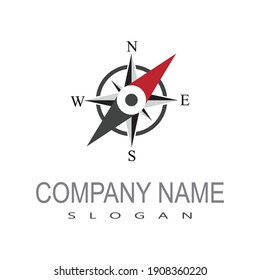 Compass Logo Template vector icon illustration design