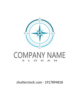 Compass Logo Template vector icon illustration design