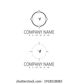Compass Logo Template vector icon illustration design
