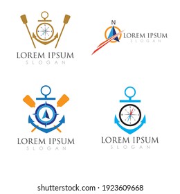 Compass Logo Template vector icon illustration design