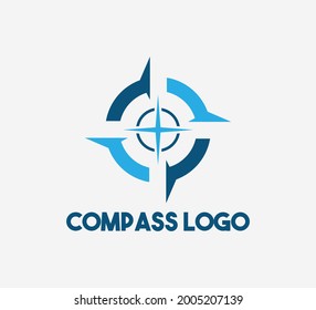 Compass Logo Template vector icon illustration.