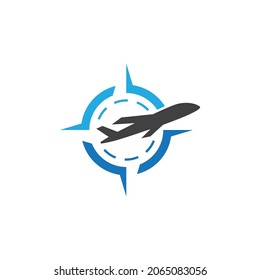 Compass Logo Template vector icon illustration design