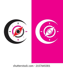 Compass Logo Template vector icon illustration design