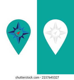 Compass Logo Template vector icon illustration design