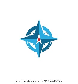Compass Logo Template vector icon illustration design