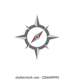 Compass Logo Template vector icon illustration design