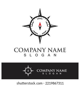 Compass Logo Template vector icon illustration design