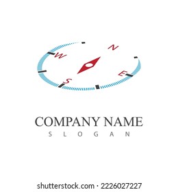 Compass Logo Template vector icon illustration design