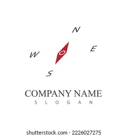 Compass Logo Template vector icon illustration design