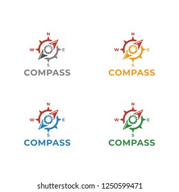 Compass Logo Template vector illustration design