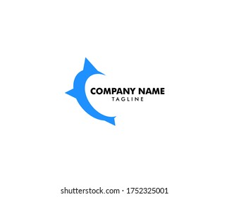 Compass logo template vector  illustration design