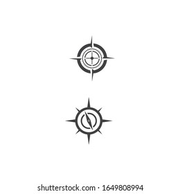 Compass Logo Template vector symbol nature