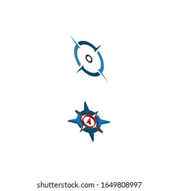 Compass Logo Template vector symbol nature