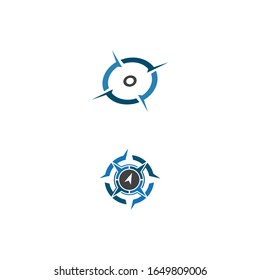 Compass Logo Template vector symbol nature