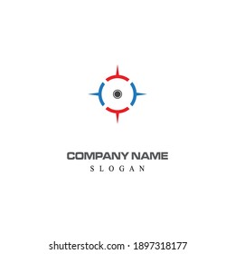 compass Logo Template vector symbol nature