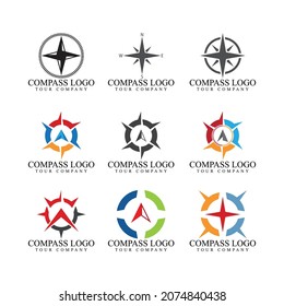 compass Logo Template vector symbol nature