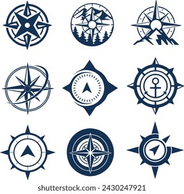 Compass Logo Vector Art, Icons, and Graphics