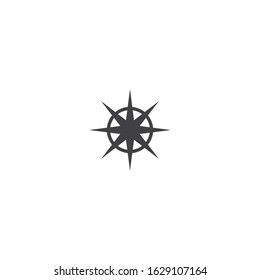 Compass Logo vector flat design