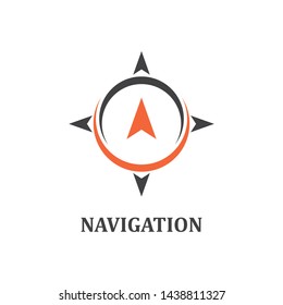 compass logo vector tempate ilustration design 